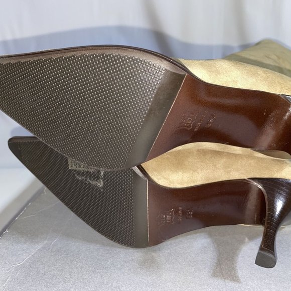 Alluminio Women's Stretch Velour Suede Boots Size 6 Retail $495 - Picture 5 of 8